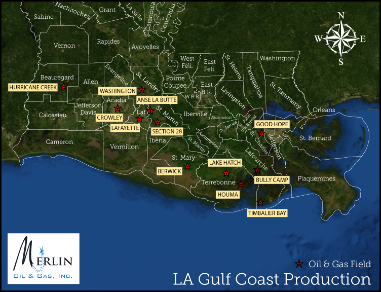 LA Gulf Coast Production